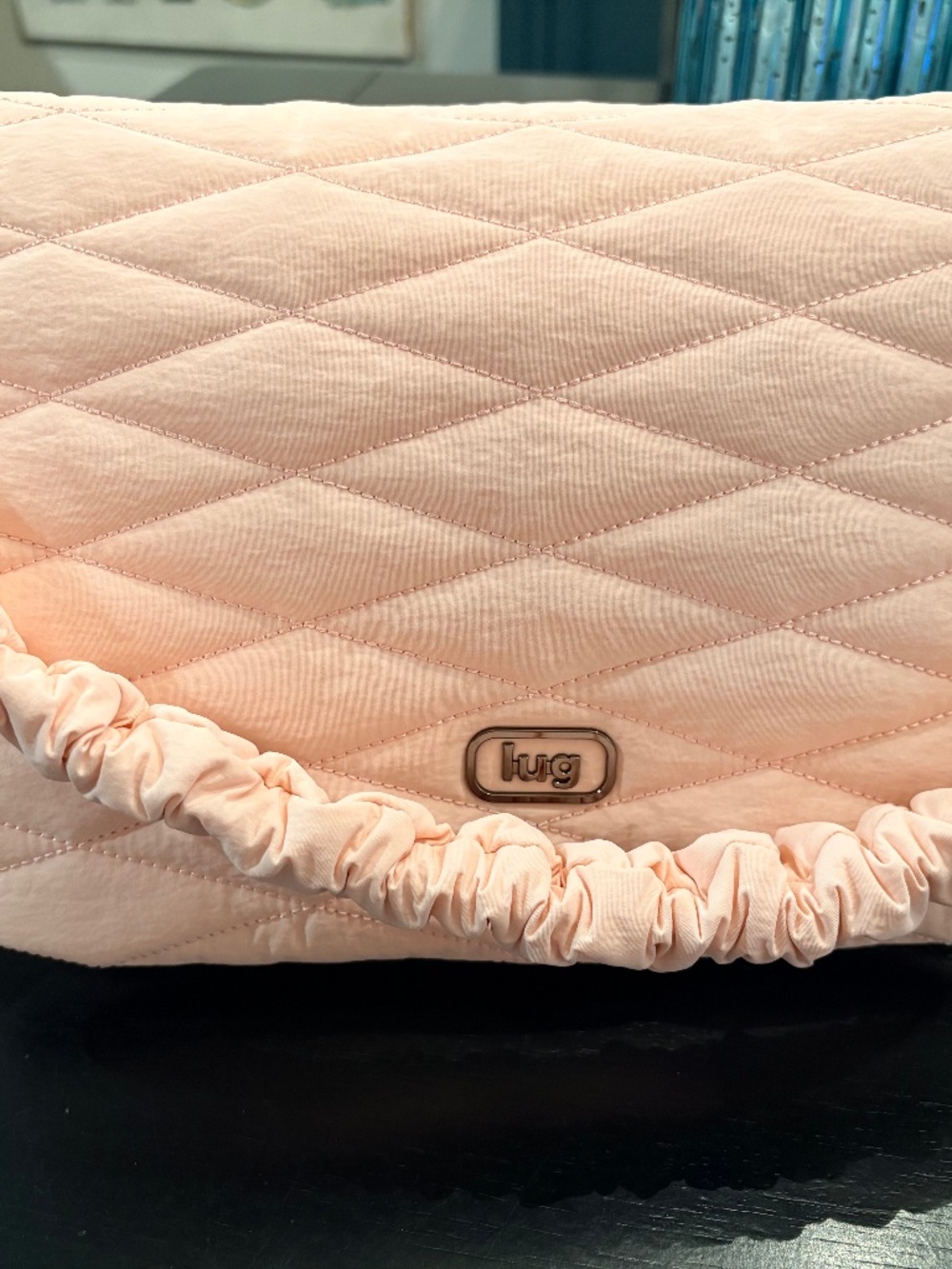 NWT Lug Pinky Promise Bina CloudGo Foldover Crossbody Bag
